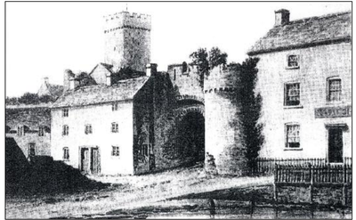 Buckler's view of the North Gate 1815