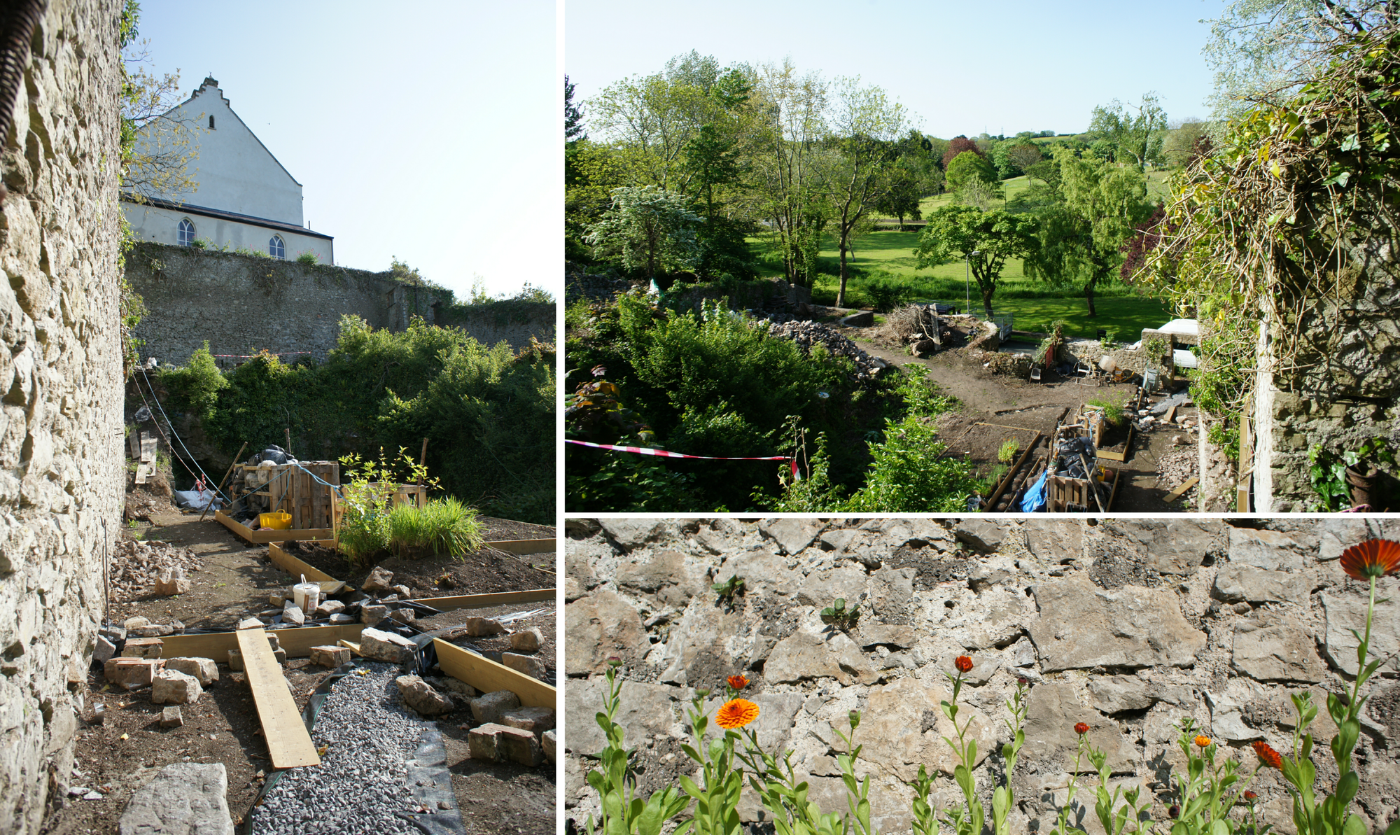 Tabernacle Garden in Progress