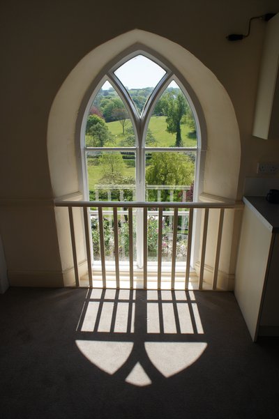 A view to the Tabernacle Garden