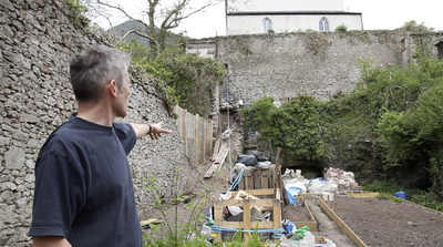 Adam Freeman in the Tabernacle Garden